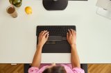 Contour Design SliderMouse Pro Regular Vegan Leather Wrist Rest Wireless #4