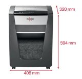 Rexel Momentum M515 paper shredder Micro-cut shredding 1.5 cm Black #4