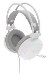 SUCHAWKI NAUSZNE GENESIS NEON 613 G2 RGB Z MIKROFONEM PODWIETLENIE BIAE #5