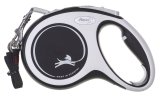 Flexi New Comfort M Tape 5 m Sort Hund Fleksibel hundesnor #1