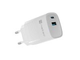 NATEC RIBERA GAN OPLADER 1X USB-A + 1X USB-C 30W HVID #8