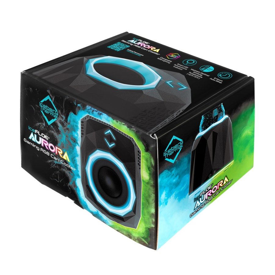 Iceberg Thermal IceFLOE AURORA k�leboks 0,355 L Elektrisk Sort #12