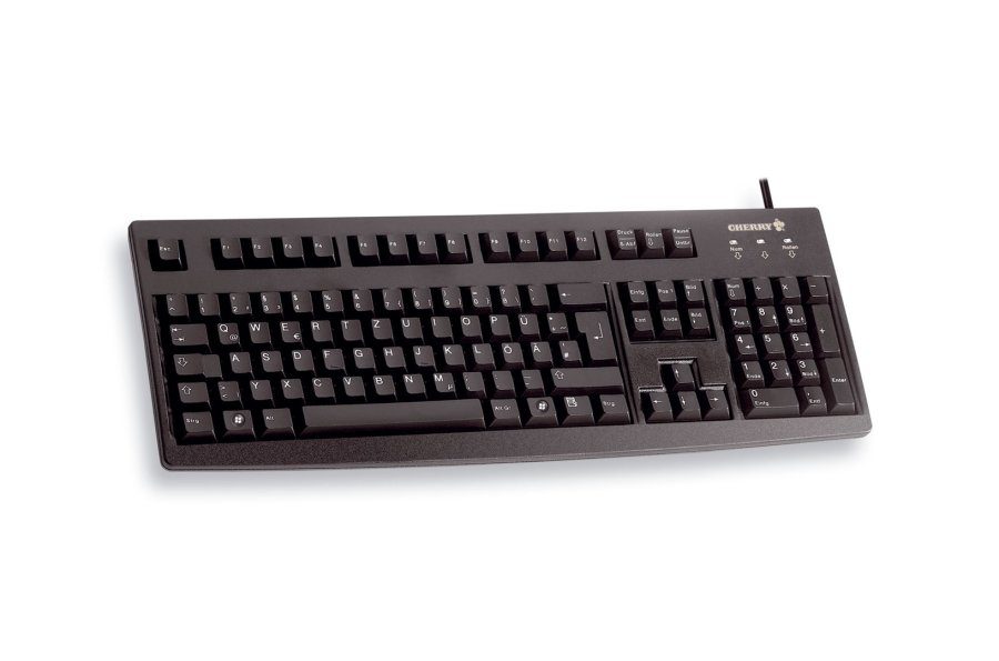 CHERRY G83-6105 tastatur Universel USB QWERTZ Tysk Sort #3