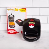 Uncanny Brands Pok�mon Pok� Ball sandwichtoaster Sort, R�d, Hvid #6