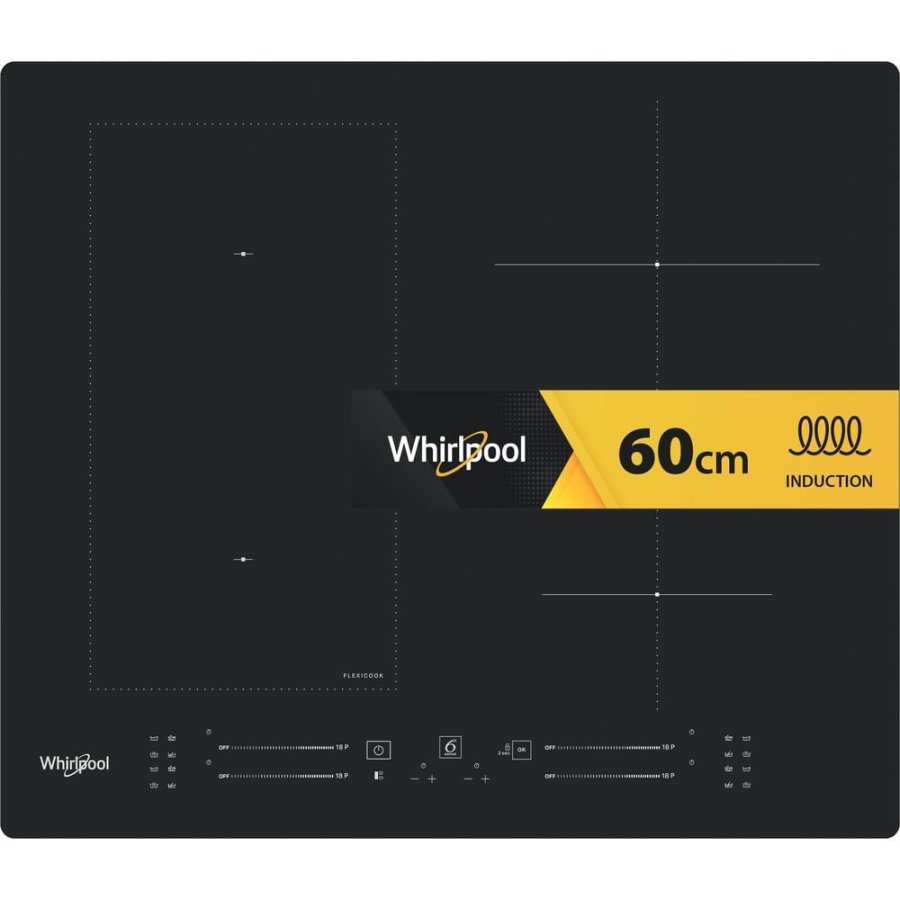 Whirlpool WL S7960 NE Sort Indbygget 60 cm Zone induktionskogeplade 4 zone(s) #1