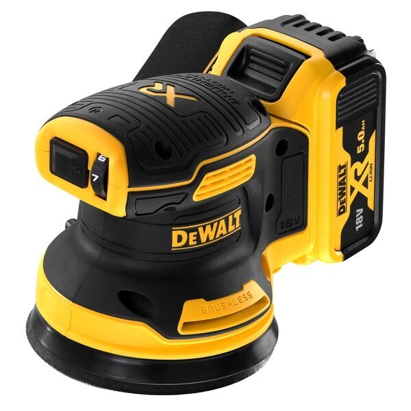 DeWALT DCW210P2-QW transportabel slibemaskine Rystepudser 12000 OPM Sort, Orange #3