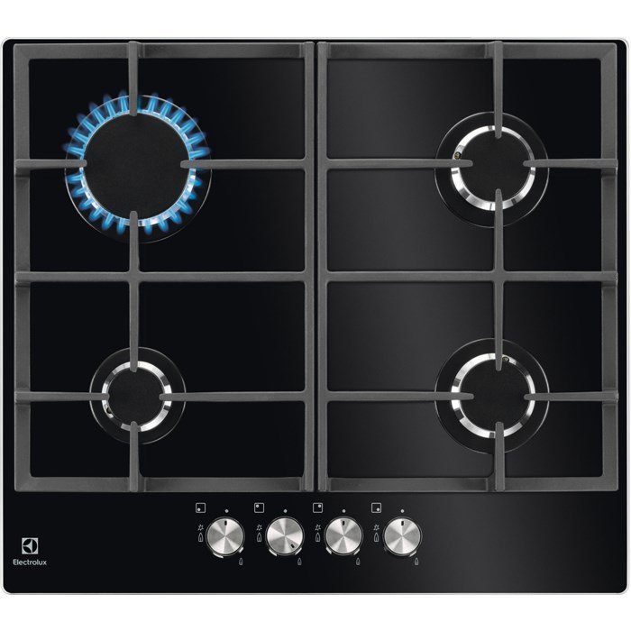 Electrolux KGG6426K Sort Indbygget 56 cm Gaskomfur 4 zone(s) #1