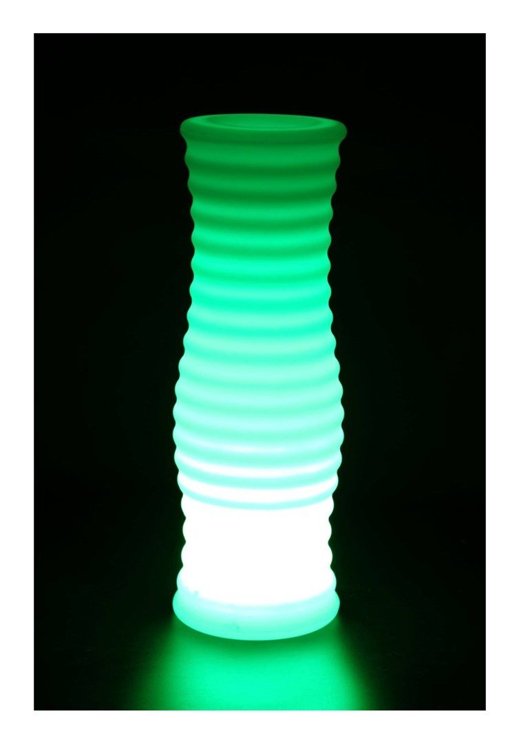 Techly I-LED FLOWERPOT urtepotte Hvid Plast 1 stk #5