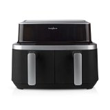 Dobbelt Varmluftfrituregryde | 2x4.2 l | Timer: 60 min | Antal forudindstillede programmer: 10 | Digital | Sort #4
