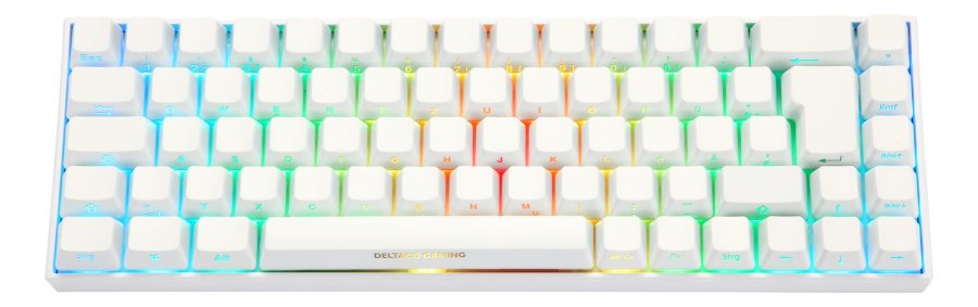 Deltaco Gaming GAM-100-W-DE tastatur Spil USB + RF Wireless + Bluetooth QWERTZ Tysk Hvid #5