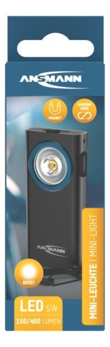 Ansmann ML400R Sort Nglering med lommelygte LED #10