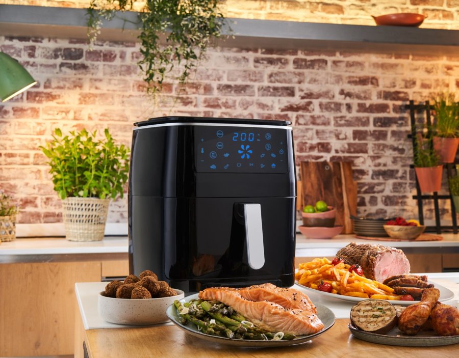 Tefal Easy Fry Grill & Steam FW2018 Enkelt Enkeltstende 1700 W Varmluftsteger Sort #14