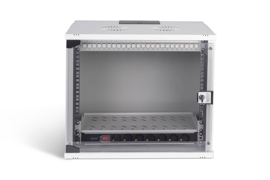 Digitus DN-49204-SET stativ 9U V�gmonteret stativ Gr� #4