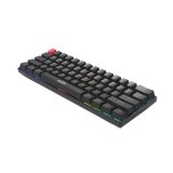 Marvo Scorpion KG933G Saber 61 Wired Mechanical RGB 60% UK Layout Gaming Keyboard (Black) tastatur Spil QWERTY Sort #4