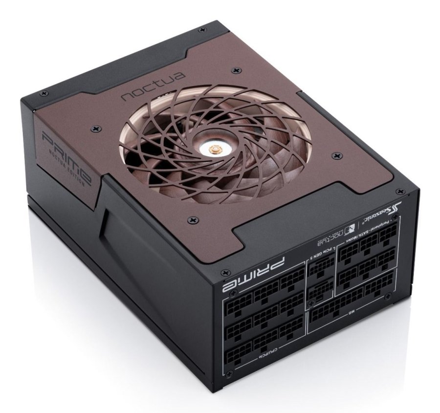 Seasonic Prime TX-1600 Noctua Edition enhed til str�mforsyning 1600 W 24-pin ATX ATX Sort #1