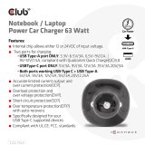 CLUB3D CAC-1922 oplader til mobil enhed Laptop Sort Cigart�nder Automatisk #7