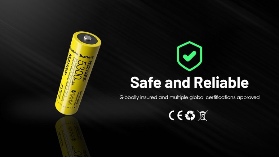 Nitecore NL2153HP genopladeligt batteri Lithium-Ion (Li-Ion) 5300 mAh 3,6 V #14