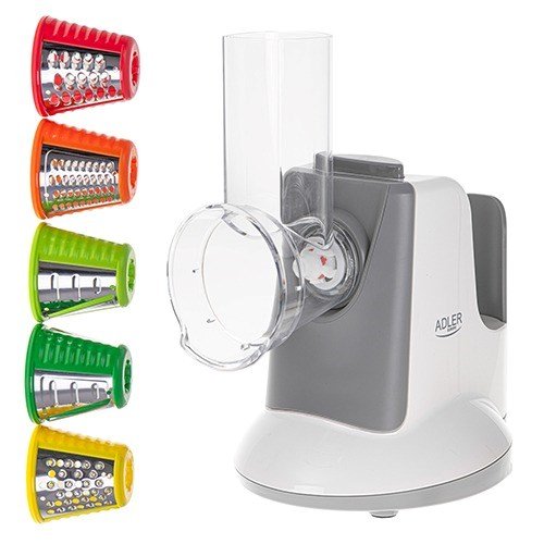 Adler | Vegetable Slicer | AD 4815 | White/Grey | 150 W #1