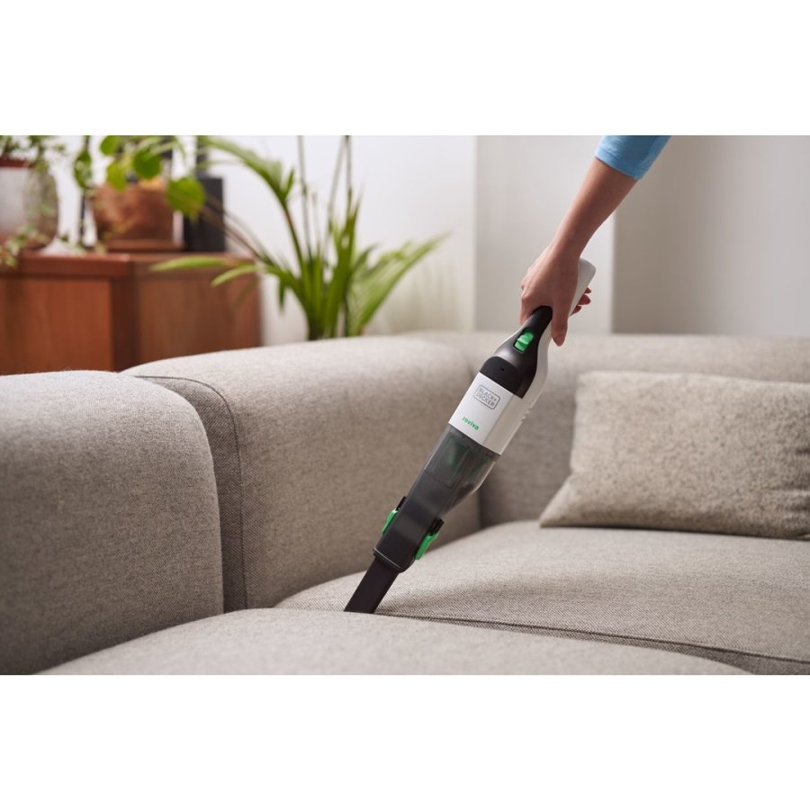 Black & Decker REVHV8C-QW hndholdt stvsuger Sort, Hvid Posels #70
