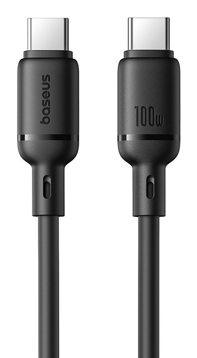 Baseus Silky arj Kablo TYPE-C-C 1m-Syh USB-kabel USB C Sort #1