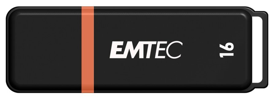 Emtec K100 USB-n�gle 16 GB USB Type-A 2.0 Sort, Flerfarvet #9