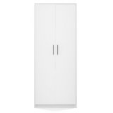 Arkivskab OLIV 2D 74x35x180 cm, hvid #10