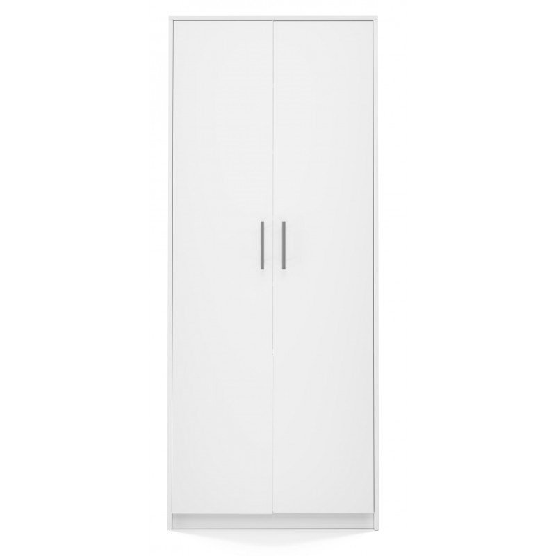 Arkivskab OLIV 2D 74x35x180 cm, hvid #10