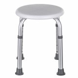 Rund brusetaburet i aluminium #2