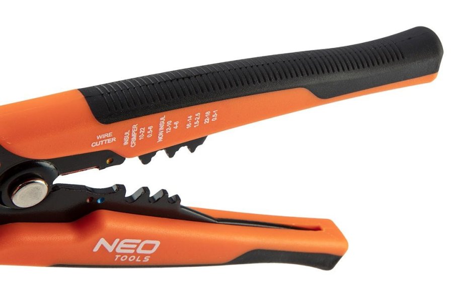 NEO TOOLS Automatisk afisoleringstang, 200 mm, frontafisolering #4