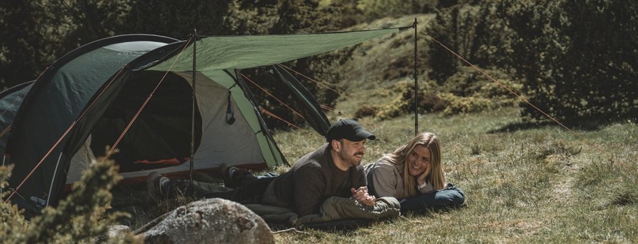 Easy Camp Pasvik 4 M�rkegr�n Tunneltelt #5