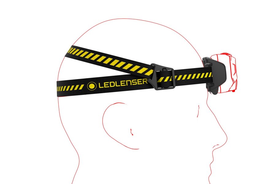 Ledlenser HF6R Work Sort Hovedbnd lommelygte LED #8