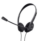 Trust 21665 hovedtelefoner/headset Ledningsfrt I rerne Opkald/musik Sort #1