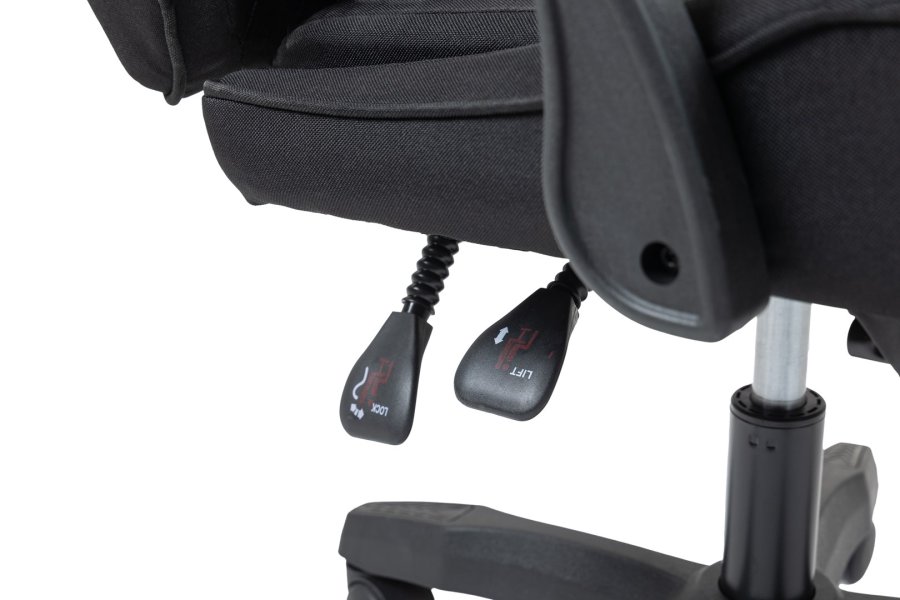 Mars Gaming MGC-X Fabric PC gamingstol Polstret s�de Sort #12