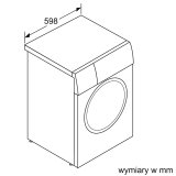 Bosch WAN2813APL Serie 4 Frontbetjent vaskemaskine 8 kg 1400 o/min Hvid #19