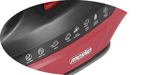 Mesko Home MS 5031 strygejern Dampstrygejern Keramisk strygesl 2400 W Rd #7