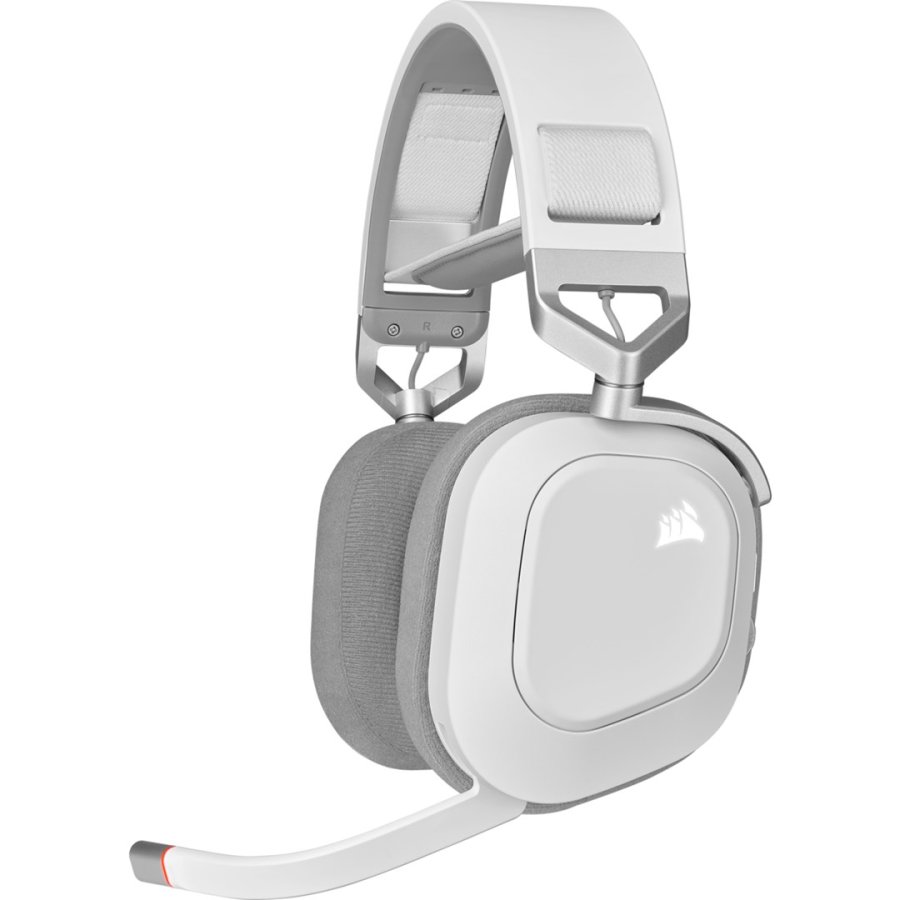 Corsair HS80 RGB Headset Trdls Spil Hvid #1