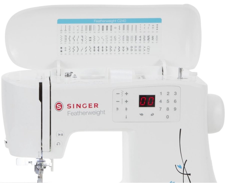 Singer C240 Featherweight symaskine #7