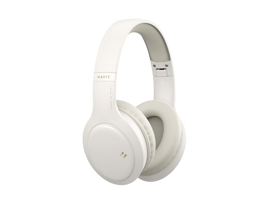 Havit H633BT - trdlse on-ear-hovedtelefoner, beige #3