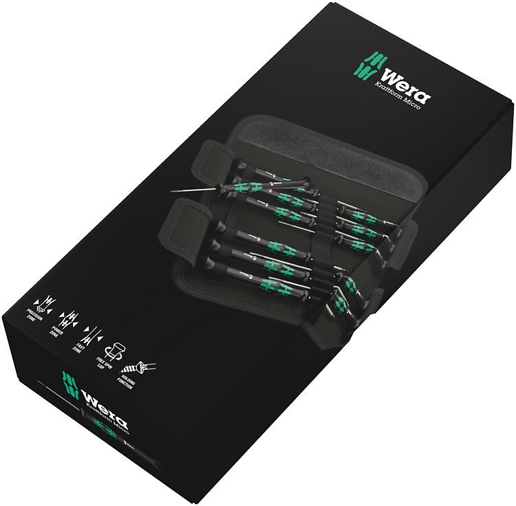 WERA Kraftform Micro 12 Parts Screwdriver Set Precision #3