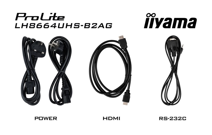 iiyama LH8664UHS-B2AG skilte display Digital fladpaneldisplay 2,18 m (86