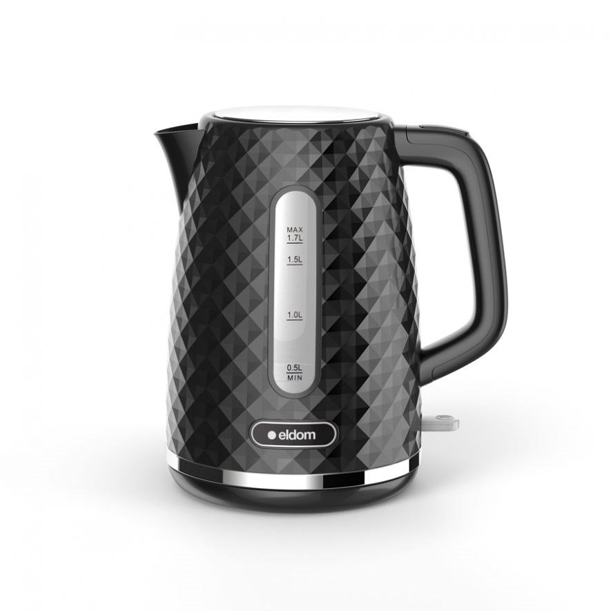 C280C ELDOM-kedel ELLI, kapacitet 1,7 l, effekt 2200 W, sort, strix, sort #9