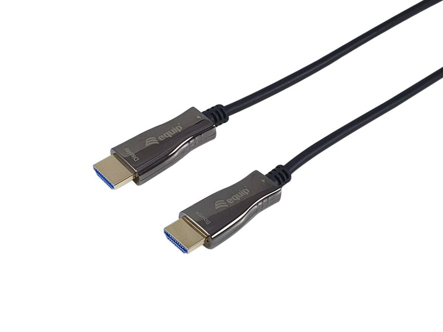 Equip 119433 HDMI-kabel 100 m HDMI Type A (Standard) Sort #1