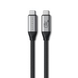 Satechi USB4 V2 Pro Cable USB-kabel USB4 Gen 4x2 1,2 m USB C 120 Gbit/sek. 240 W S�lv, Sort #5