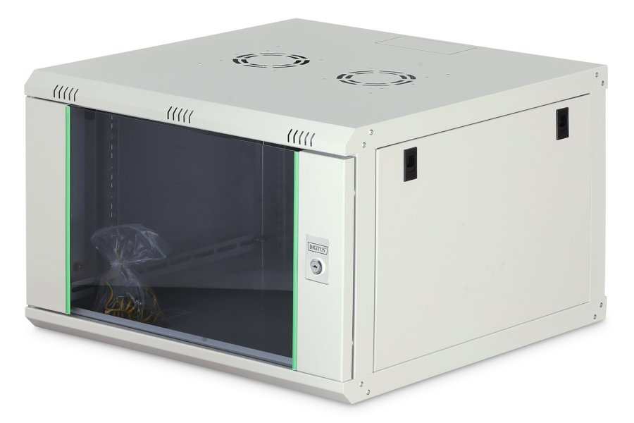 Digitus DN-19 07U-6/6-EC stativ 7U V�gmonteret stativ Gr� #1