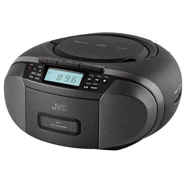 JVC RC-E444B Radioafspiller Sort #2