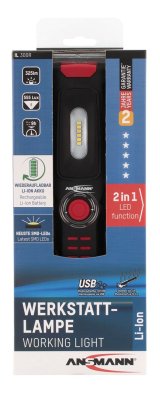 Ansmann IL300R Sort Hnd lommelygte LED #3