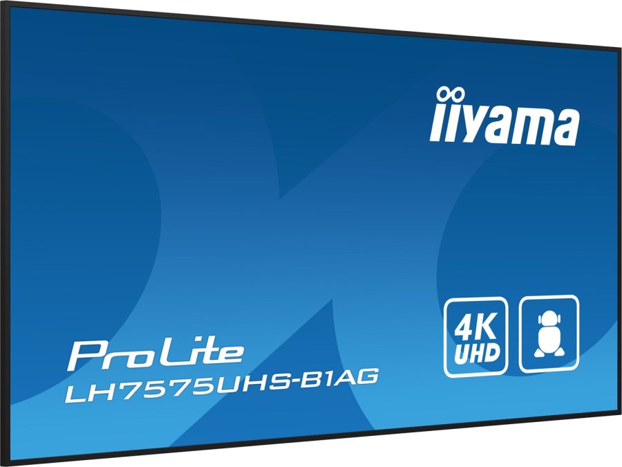 iiyama LH7575UHS-B1AG skilte display Digital fladpaneldisplay 190,5 cm (75