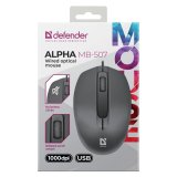 DEFENDER COMPUTERMUS ALPHA MB-507 OPTICAL 1000dpi 3P SORT SILENT CLICK #5