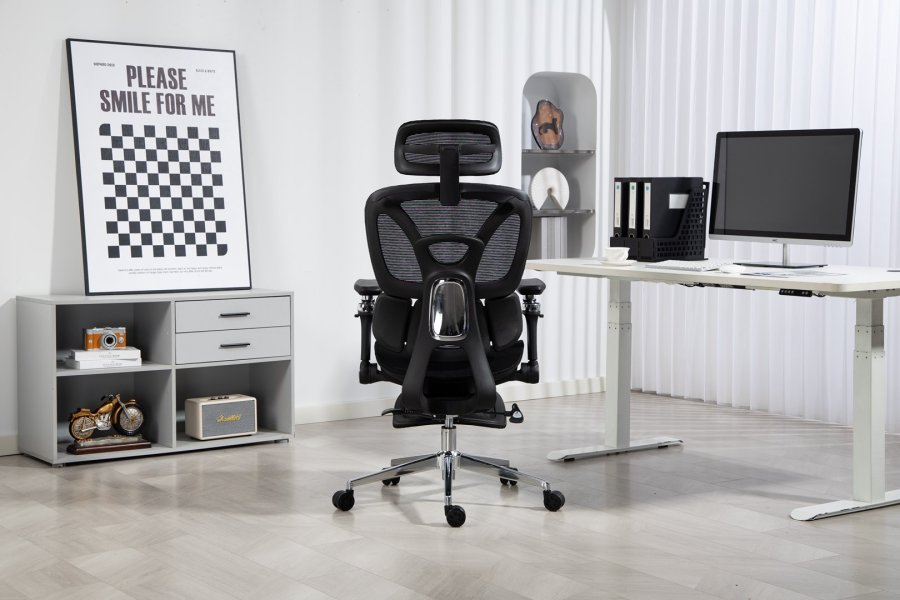 Activejet ergonomisk kontorstol YK848 sort #50