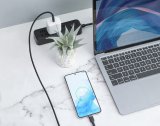 AUKEY CB-NCC1 USB-C Type-C Power Delivery PD 60W 3A 1m Nylon Sort #6